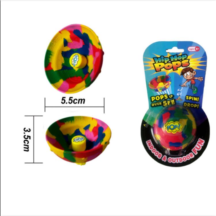 Norvo | Bounce Ball Toy Jump Spinner Bowl(2 PCS)