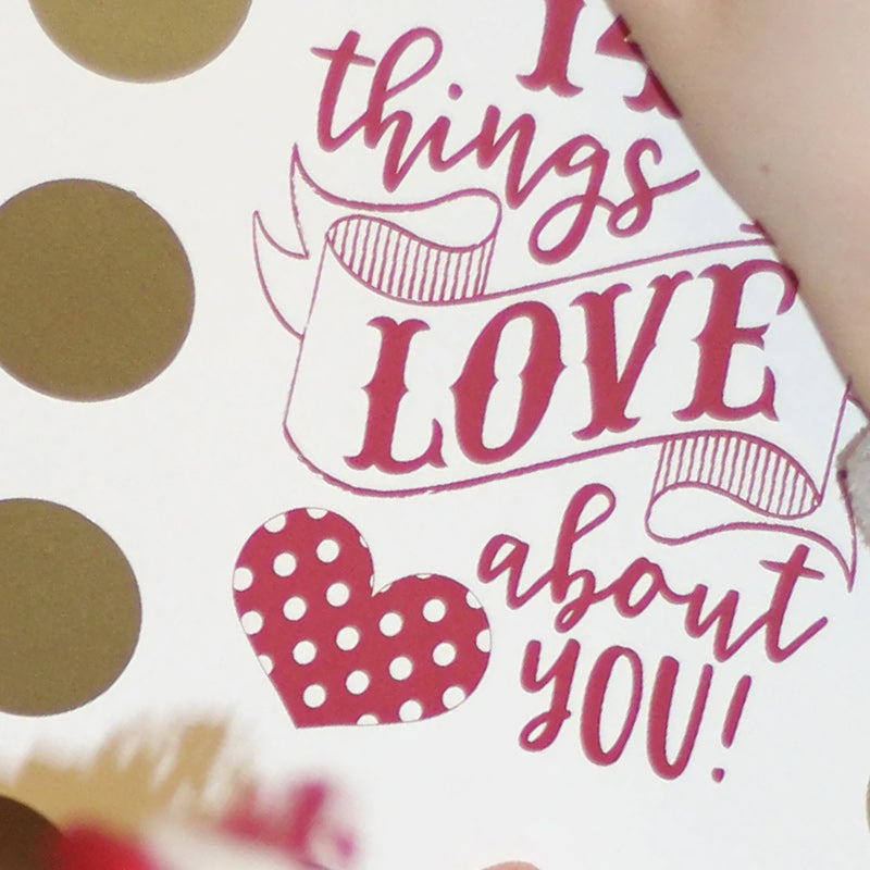 Norvo | Valentine's Scratching Advent "14 Ting Jeg Elsker Med Deg!"