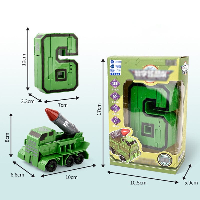Norvo | Toy Deformation Number Transformer for Kids
