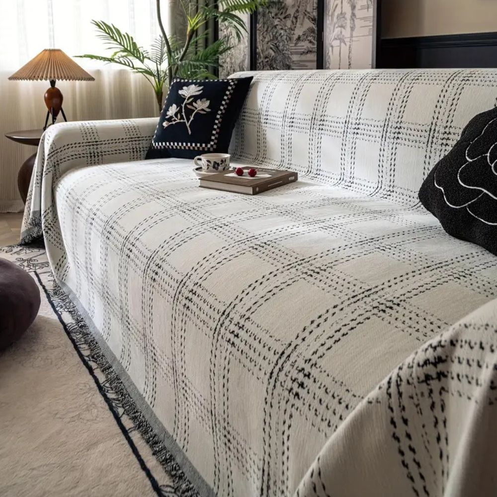 Norvo | Chesterfield Rutete Sofa Trekk