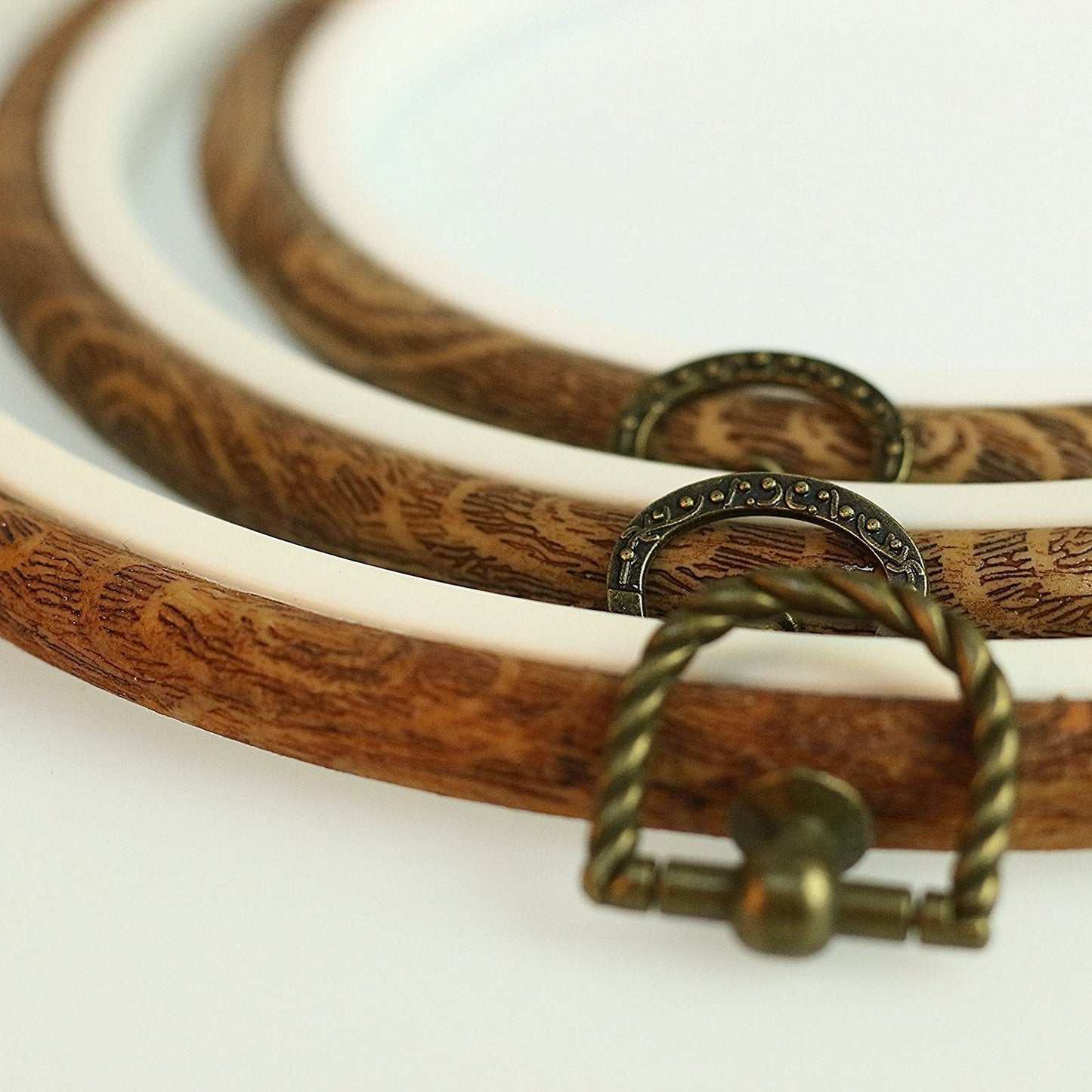 Norvo | 3 Deler Vintage Broderi Ringer