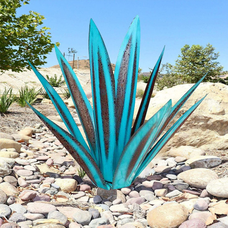 Norvo | Vanntett Solfylt Hage Agave Lampe som Dekorasjon