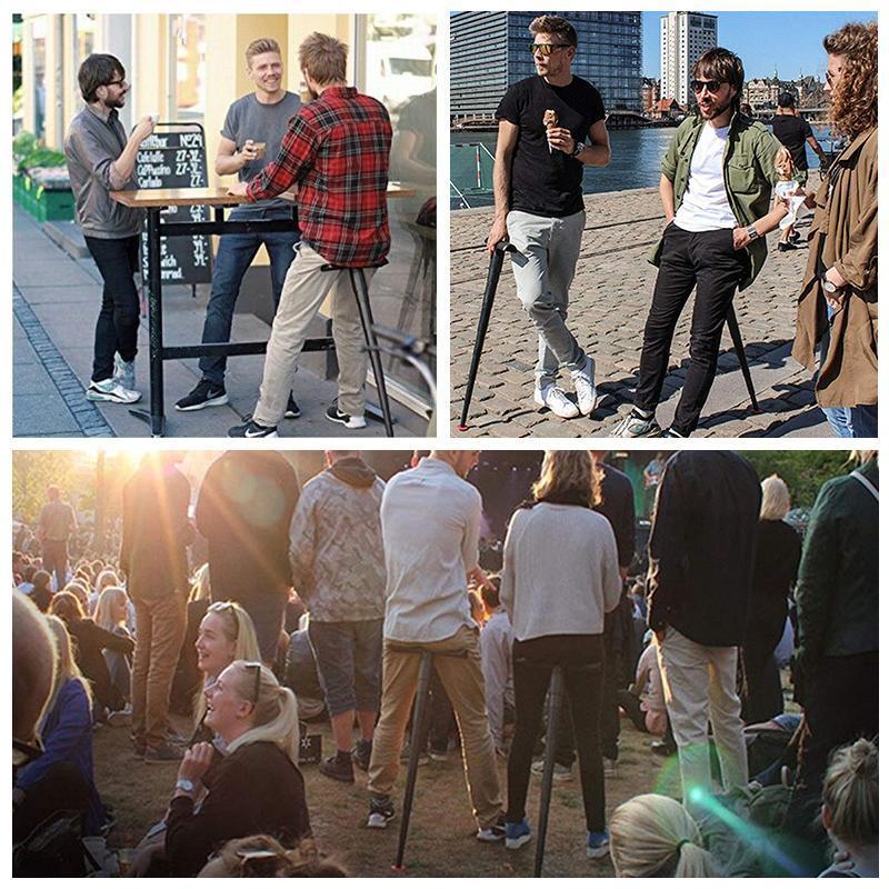 Norvo | Portable Mini Folding Chair for Queuing Outdoors etc.