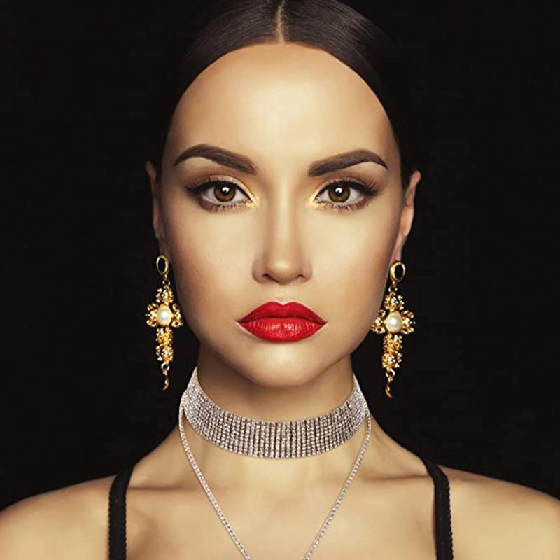 Norvo | Rhinestone Topp Choker