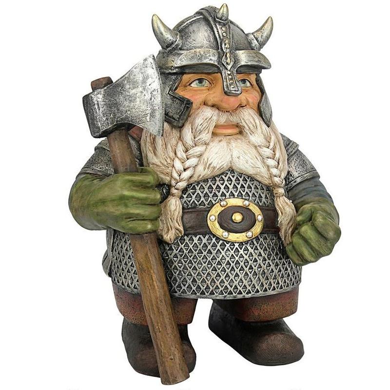 Norvo | Viking Victor Norrøn Dverg Gnomestatuett