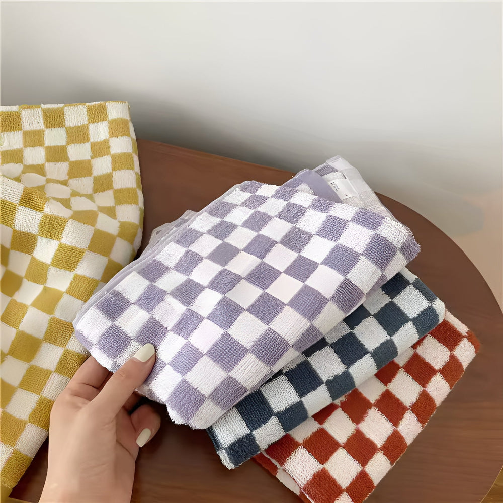 Norvo | Retro Checkmate Bomull Håndkle