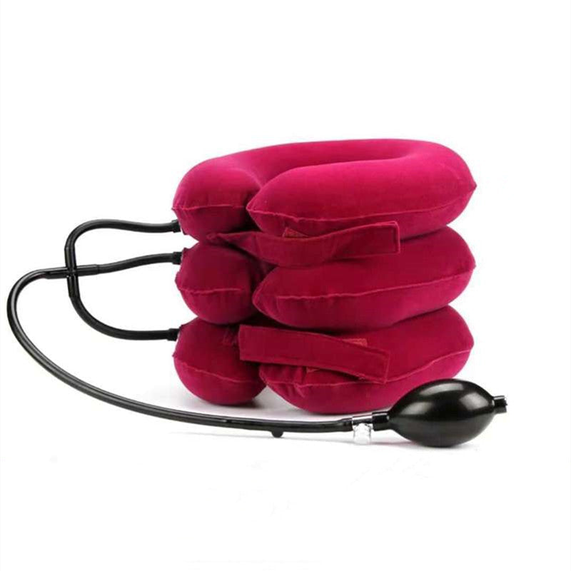 Norvo | Oppblåsbar Bærbar Reisehodepute, med 360¬∞ Hode- og Hake-støtte, for Reise, Napping & Mer