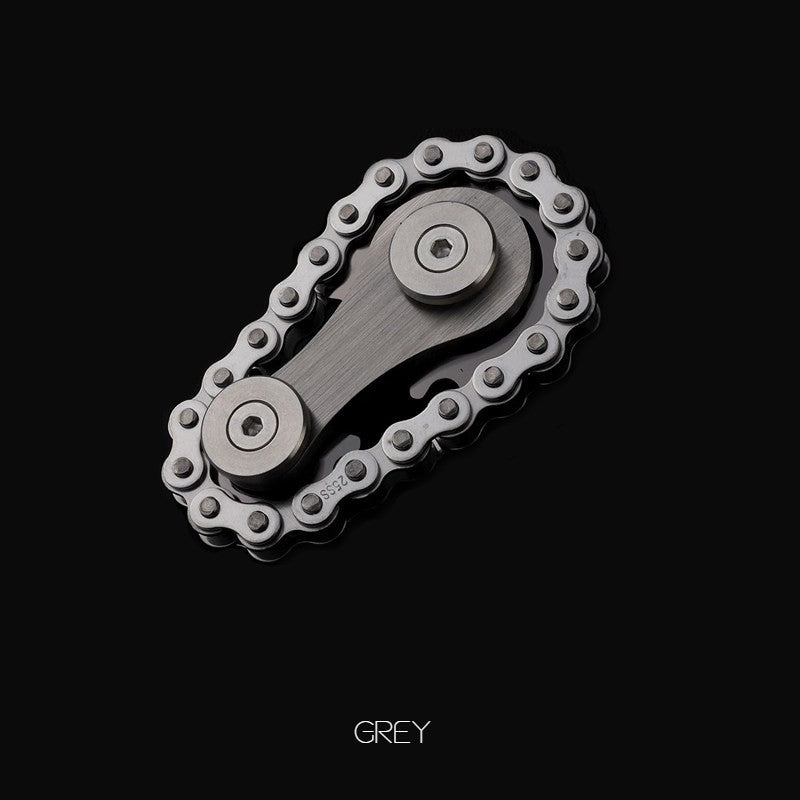 Norvo | Metall Rustfritt Stål Kjede Gears Fidget Toy, for Barn Tenåringer Voksne