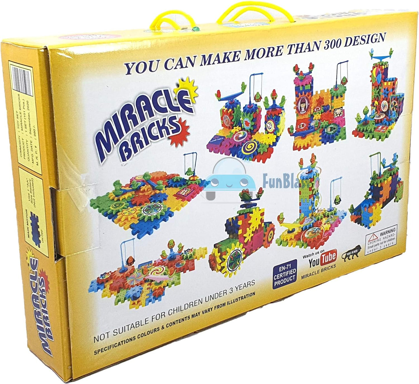 Norvo | MagicGears | Bygg og Oppdag - 3D Elektriske Gear Byggeklosser for Barn