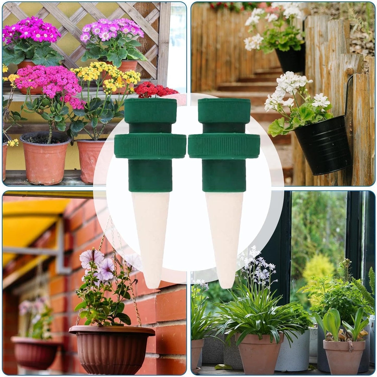 Norvo | Selvvannende pigger for planter – Automatiske drypptips for flasker