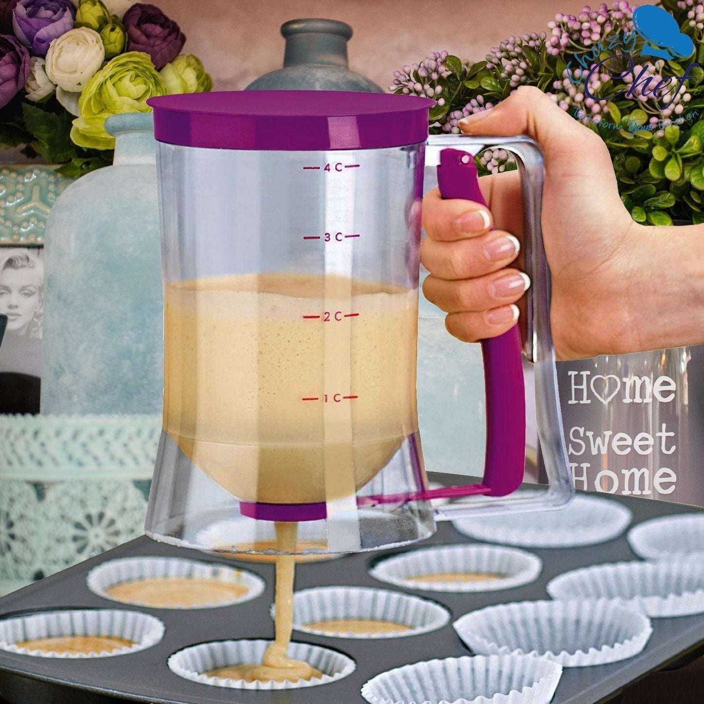 Norvo | Pannekake- og cupcake-røre dispenser