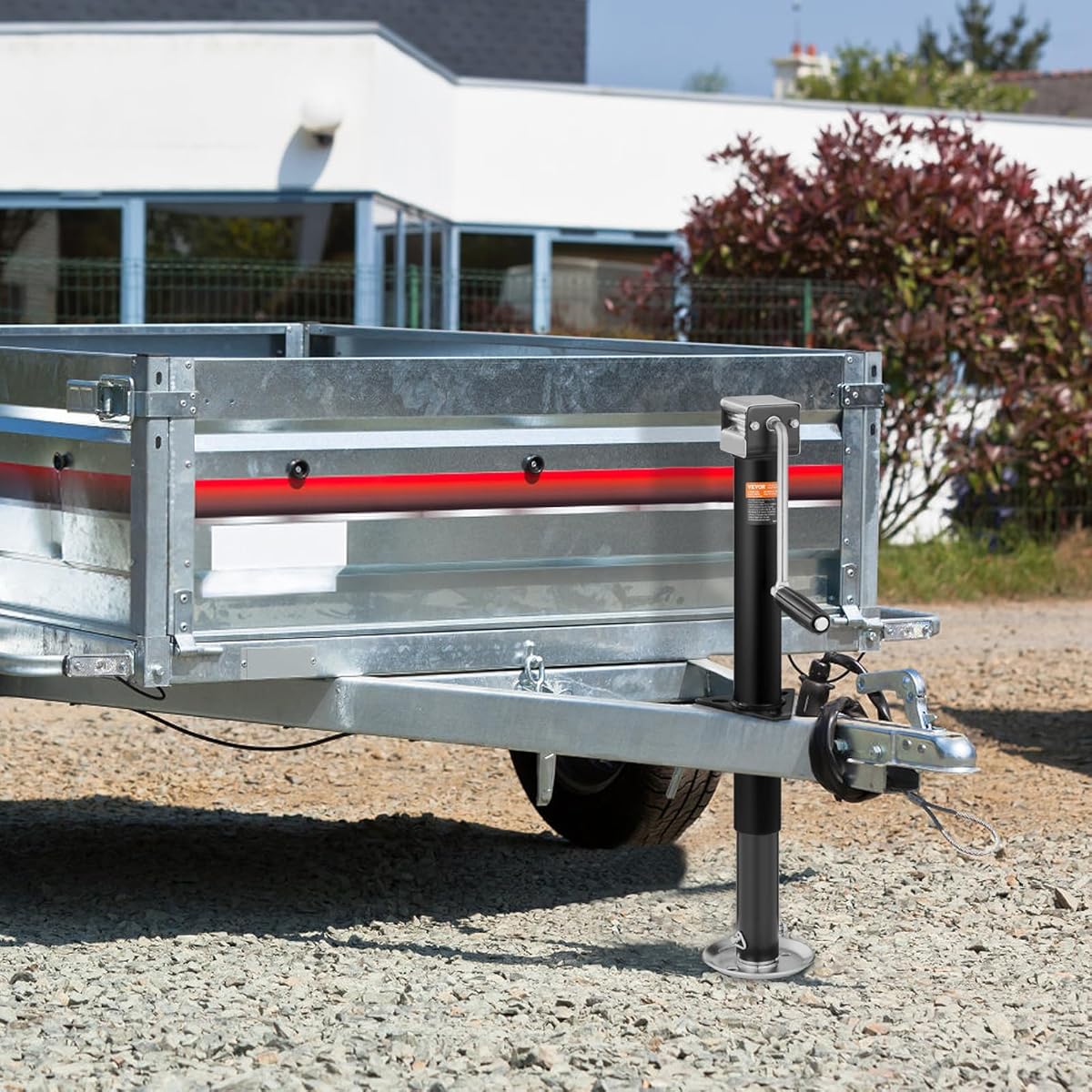 Norvo | Tung-duty A-ramme trailer heis med droppfot – 5000 lb løfting kapasitet