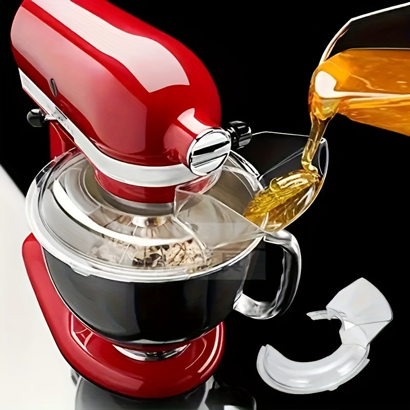 Norvo | Tipping Cover for KitchenAid 4,5 og 5 Quart Tilt-Head Mikserboller – Kompatibel med KN1PS – Gjennomsiktig dekke for polerte eller børstede rustfrie stålsboller