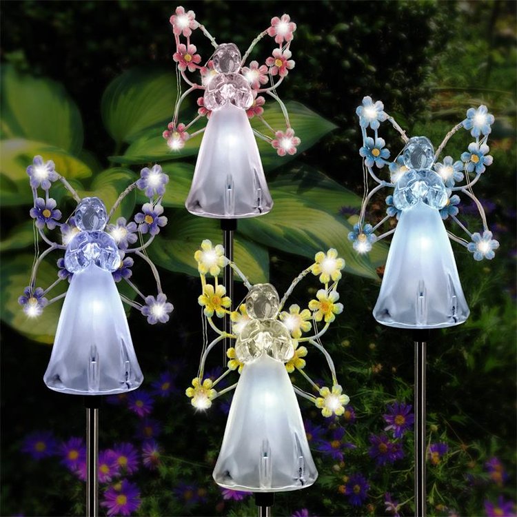 Norvo | 👼Vanntette Solar Engel-lampe