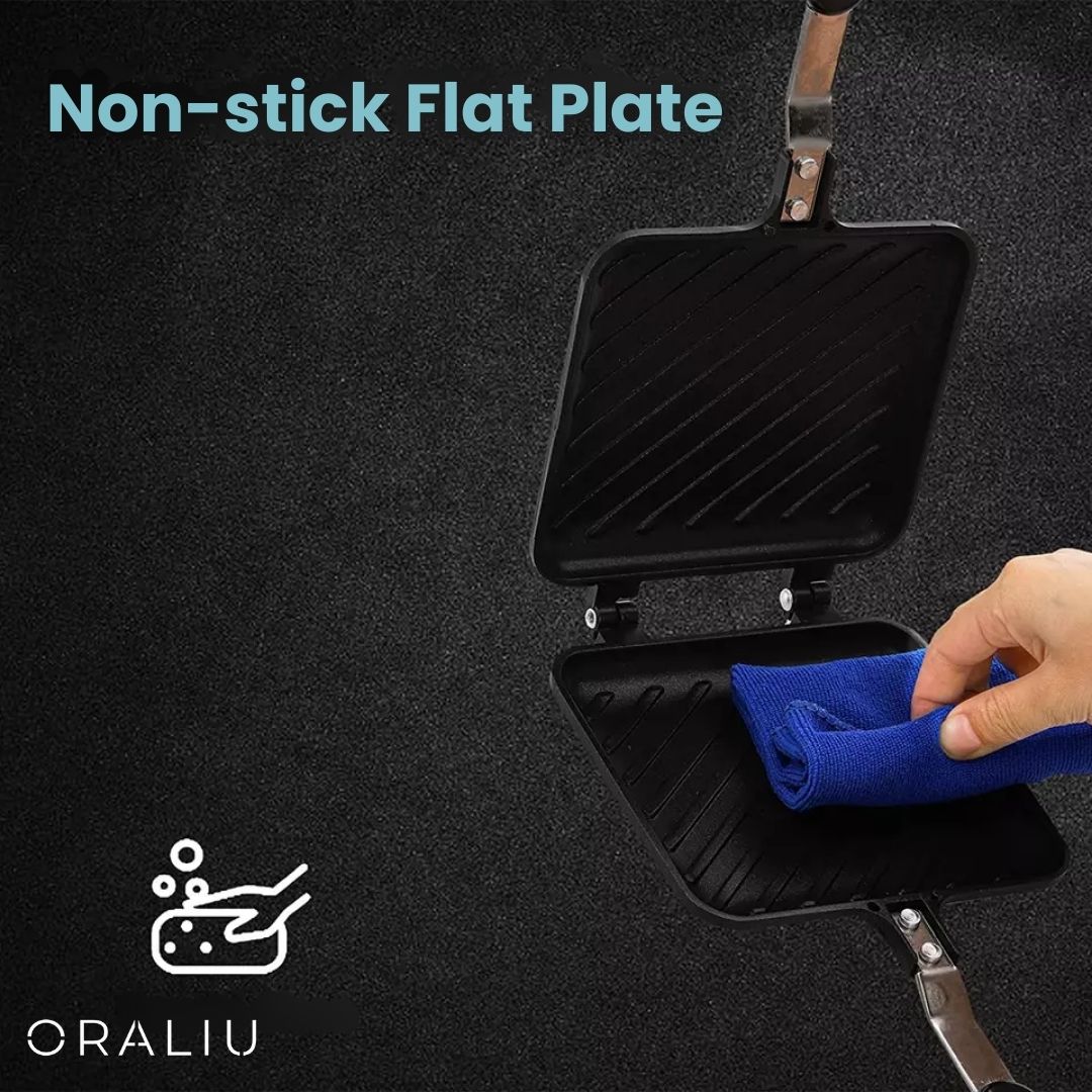 Norvo | Camping Sandwich Maker – Non-Stick, Perfect for Outdoor Cooking