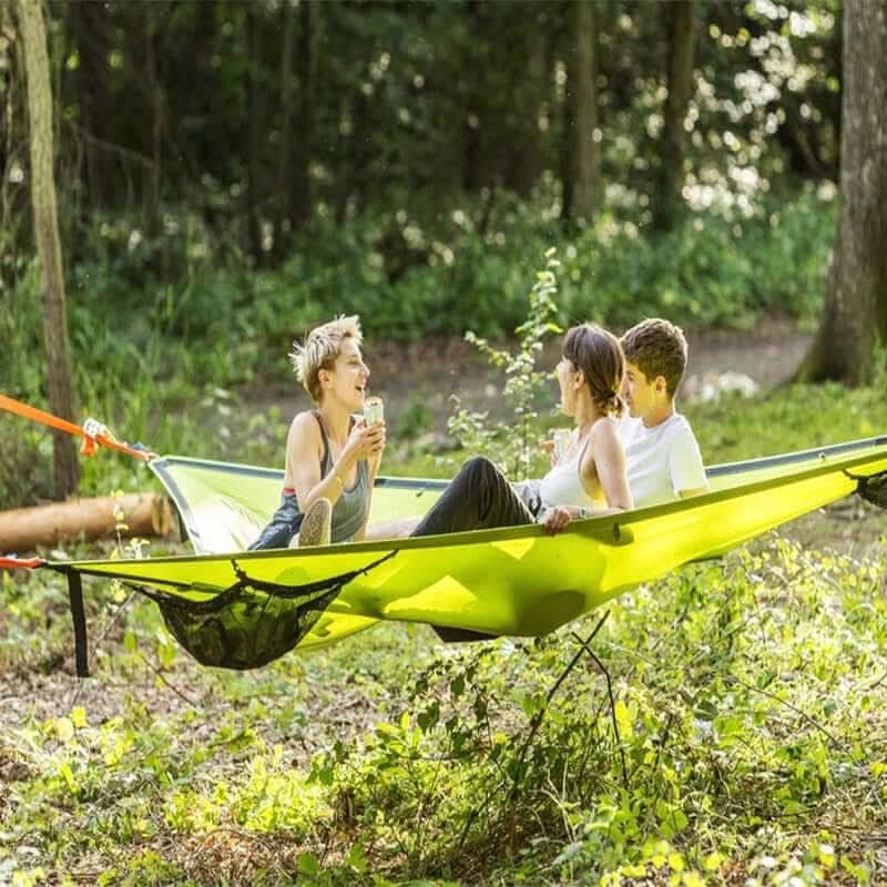Norvo | Multi-Person Camping Hengekøye med 3-Punkts Anker System