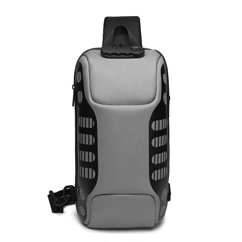 Norvo | Tyveribeskyttende Vanntett Sling Bag, for Sykling, Gåing, Reising