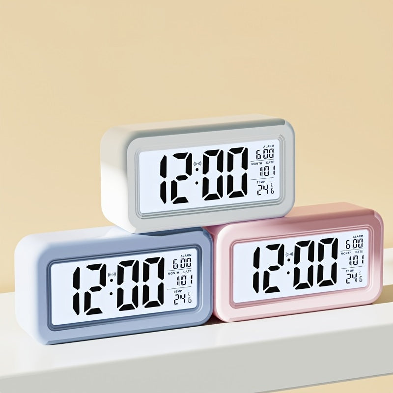 Norvo | Slim LCD digital vekkerklokke