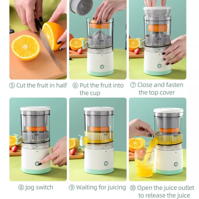 Bærbar Elektrisk Juicer