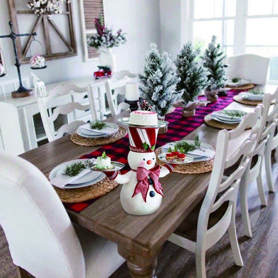 Norvo | Juletrefokk Snømann Beholder