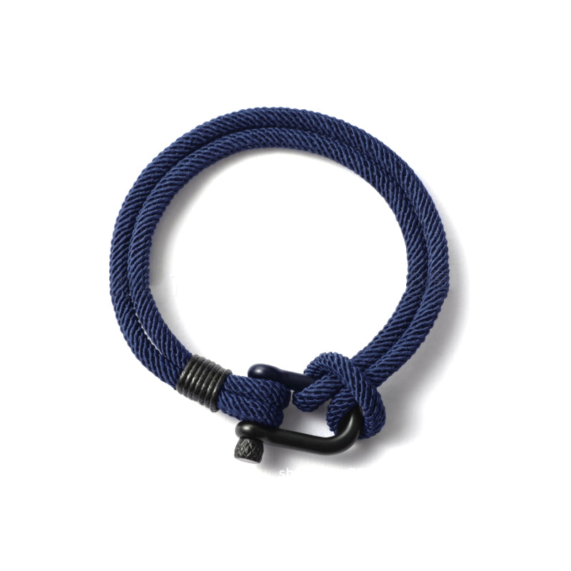 Norvo | U-formet spenne nylon flettearmbånd