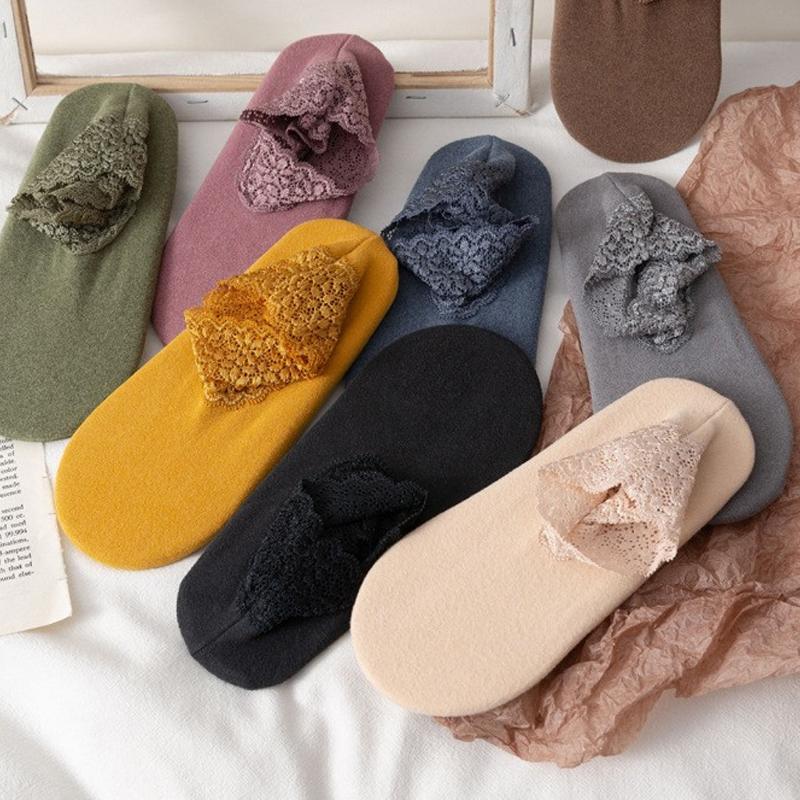 Norvo | Vinter Ny Motedesign Blonde Varme Strømper