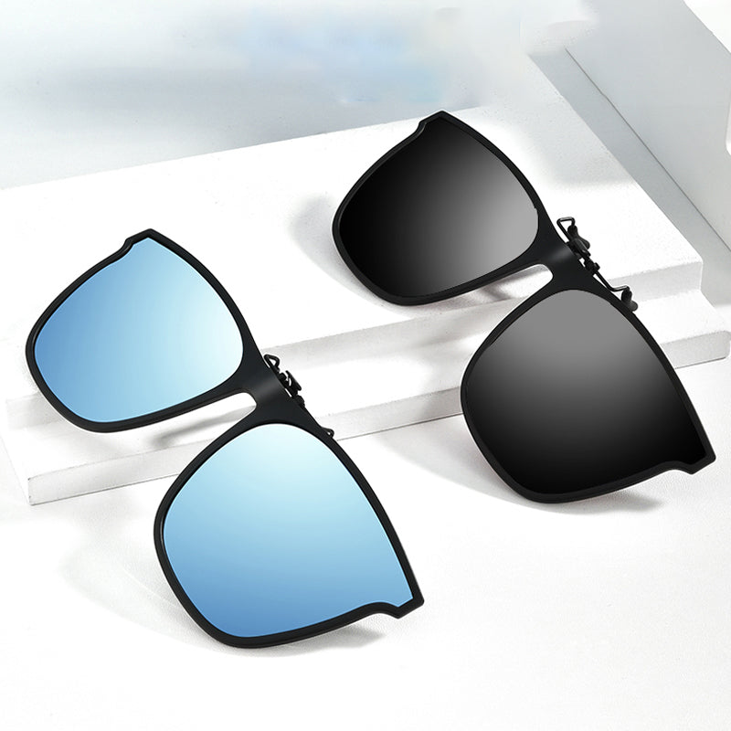 Ny type solbrille klips