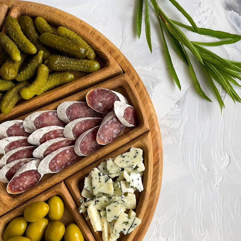 Norvo | Puslespillbrett - Tre med avtakbare skillevegger