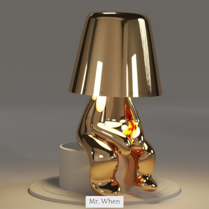 Norvo | 5 Brothers Trådlampe – Oppladbar LED Designlampe med Dimbar Lys (Varm Hvit)