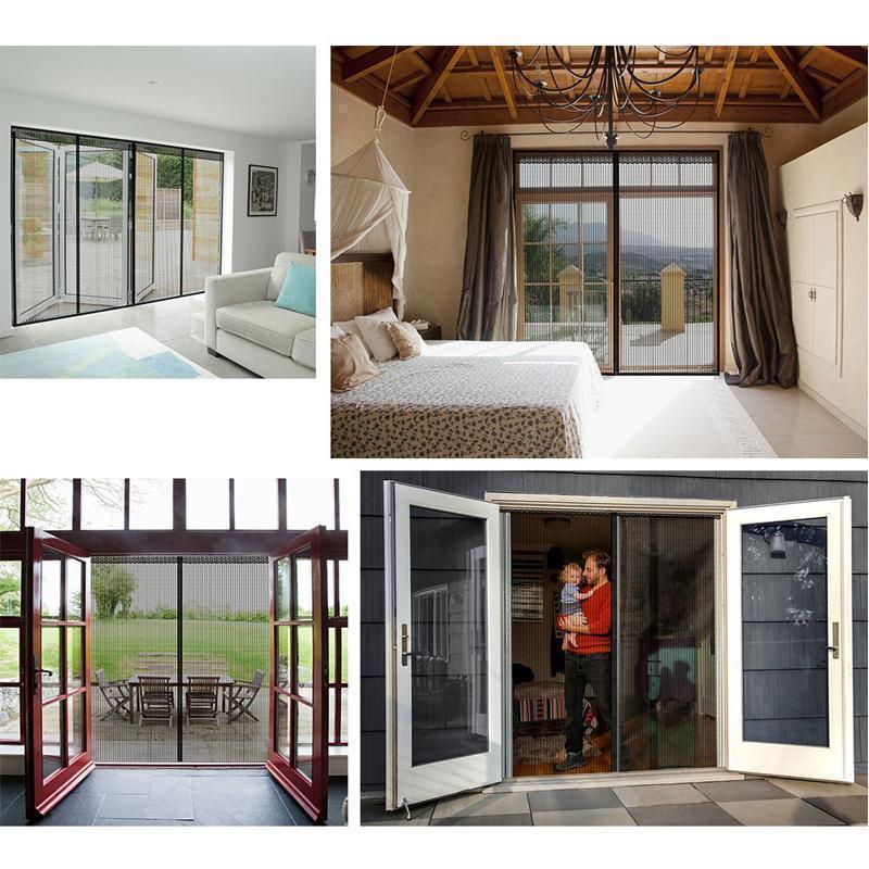 Norvo | Magnetisk Insektnett Dør med Borrelås