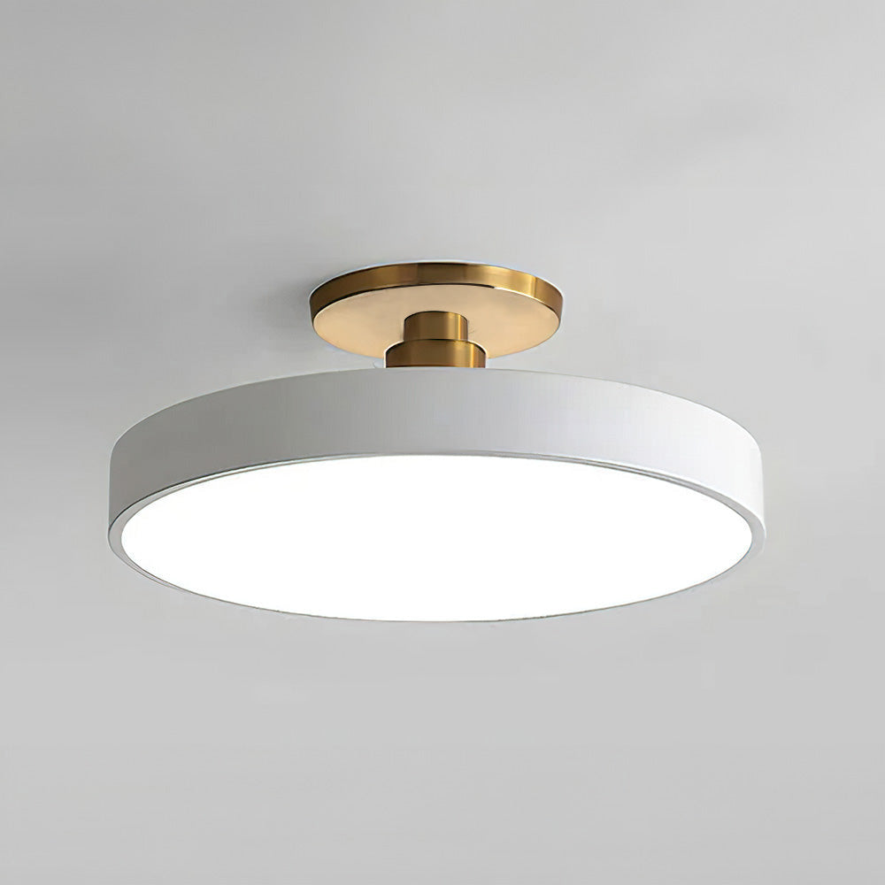 Norvo | Moderne LED Semi Flush Mount Taklampe | Energibesparende. Holdbart design for gang. Spisesal & Stue