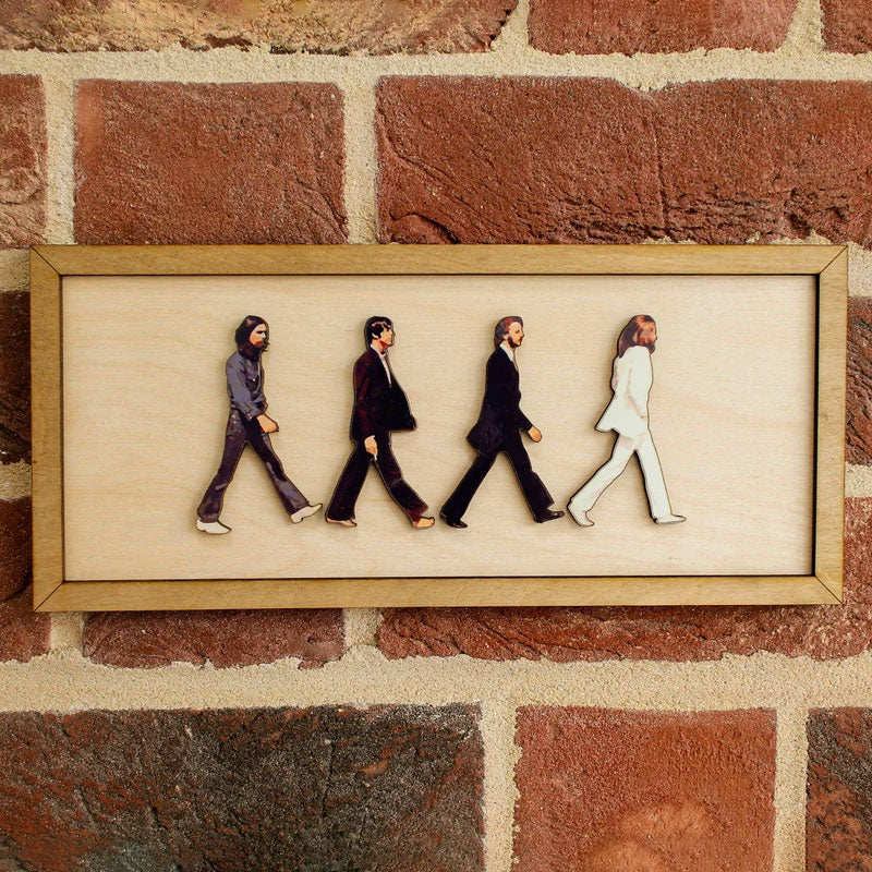 Norvo | Rammer Abbey Road-portrett av Beatles