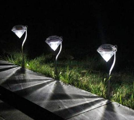 Norvo | Solhage Lys i Diamantform – LED-lamper for Ute-dekorasjon og Belysning