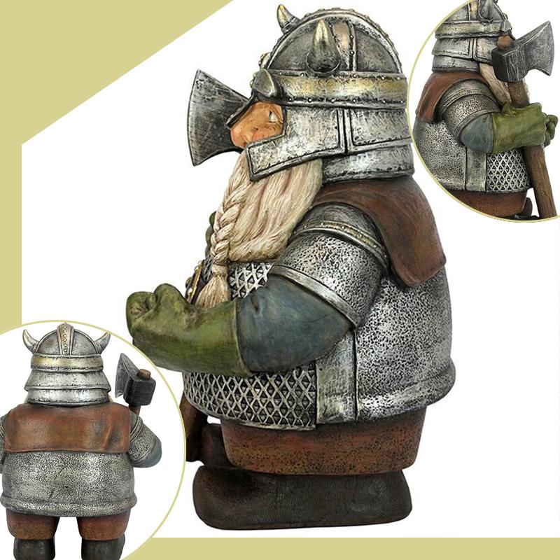 Norvo | Viking Victor Norrøn Dverg Gnomestatuett