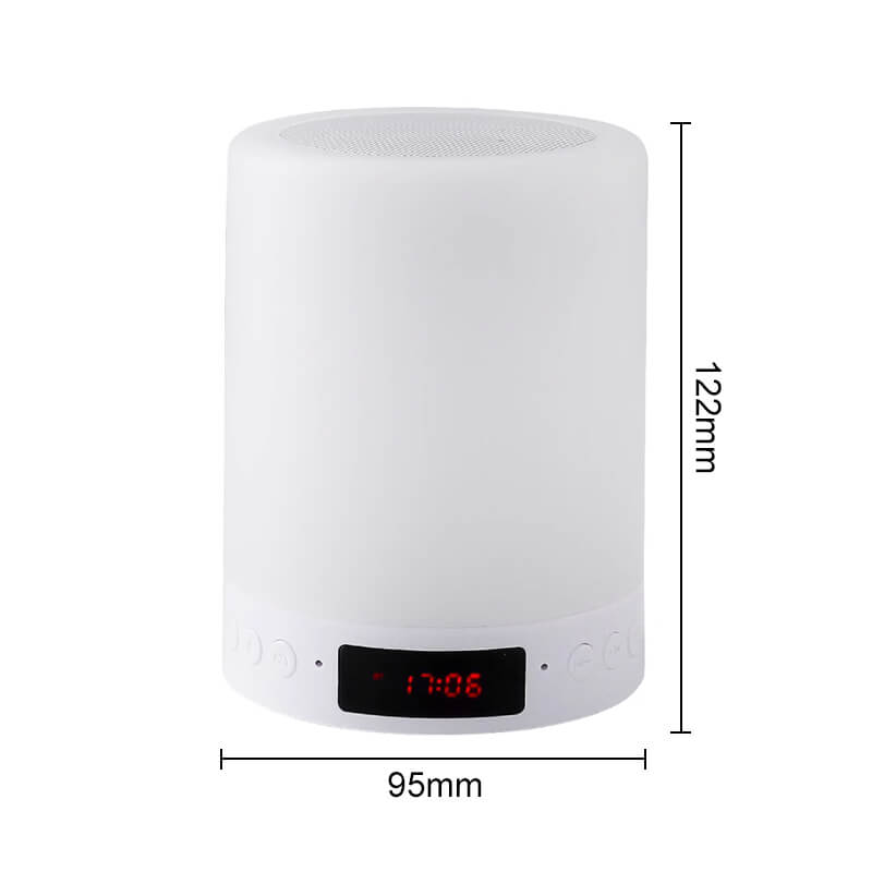 Norvo | Bluetooth-høyttaler og fargerik belysningsbordlampe