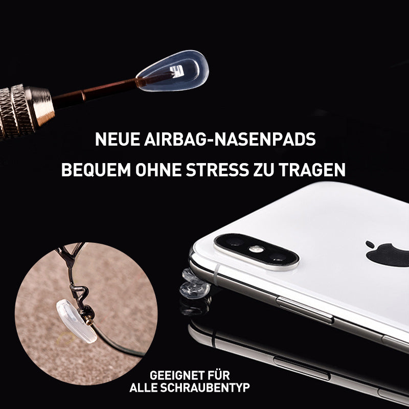 Norvo | Brille Silikon Neseputer Anti-Sklipute-Sett