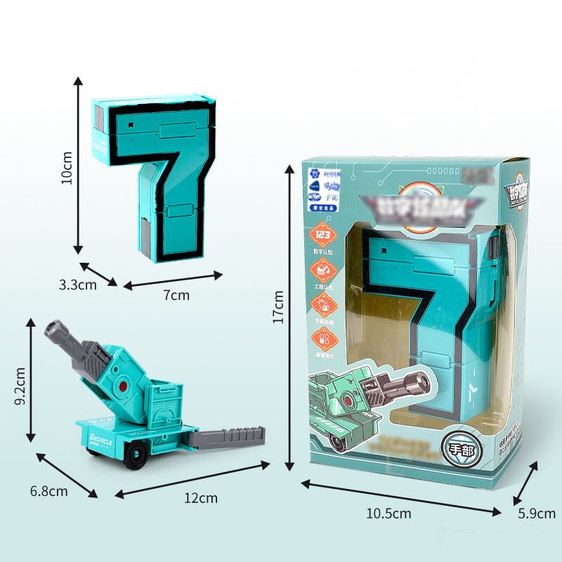 Norvo | Toy Deformation Number Transformer for Kids