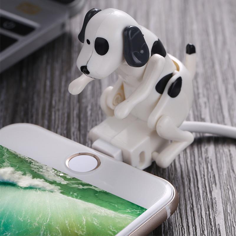 Norvo | Humoristisk Humpende Hund Rask Lader Kabel for iPhone