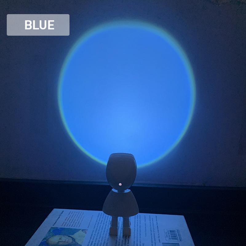 Norvo | Romantisk Moderne Robot Solnedgang Lampe