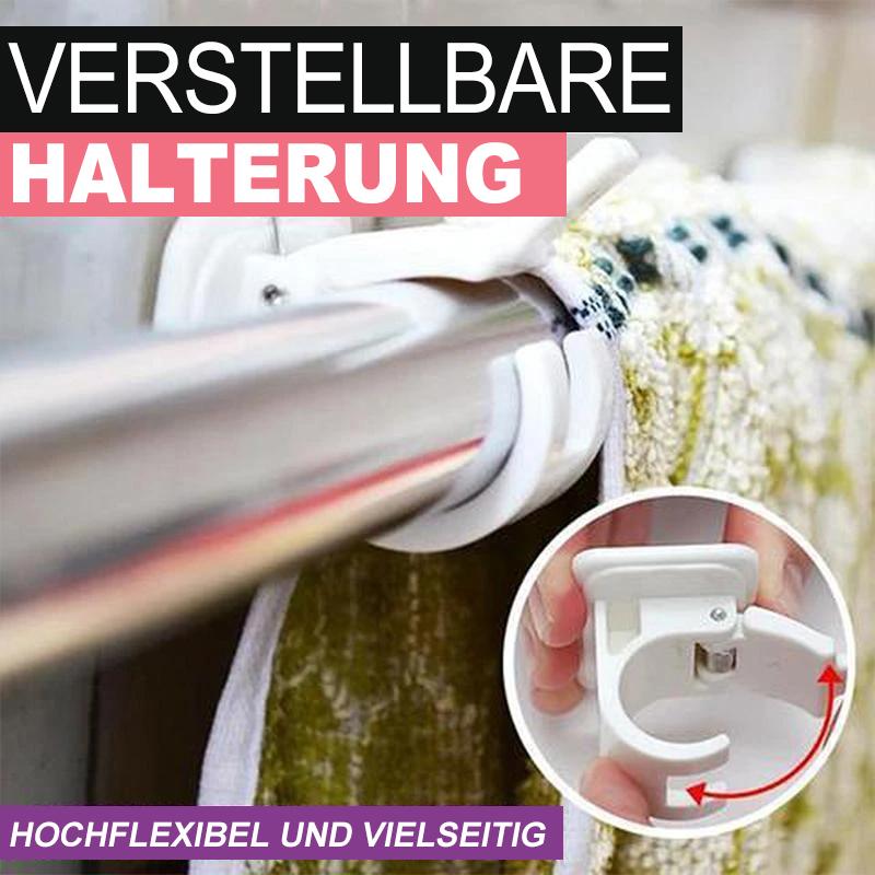 Norvo | Nagelfrie justerbare stangholdere (2 stk)