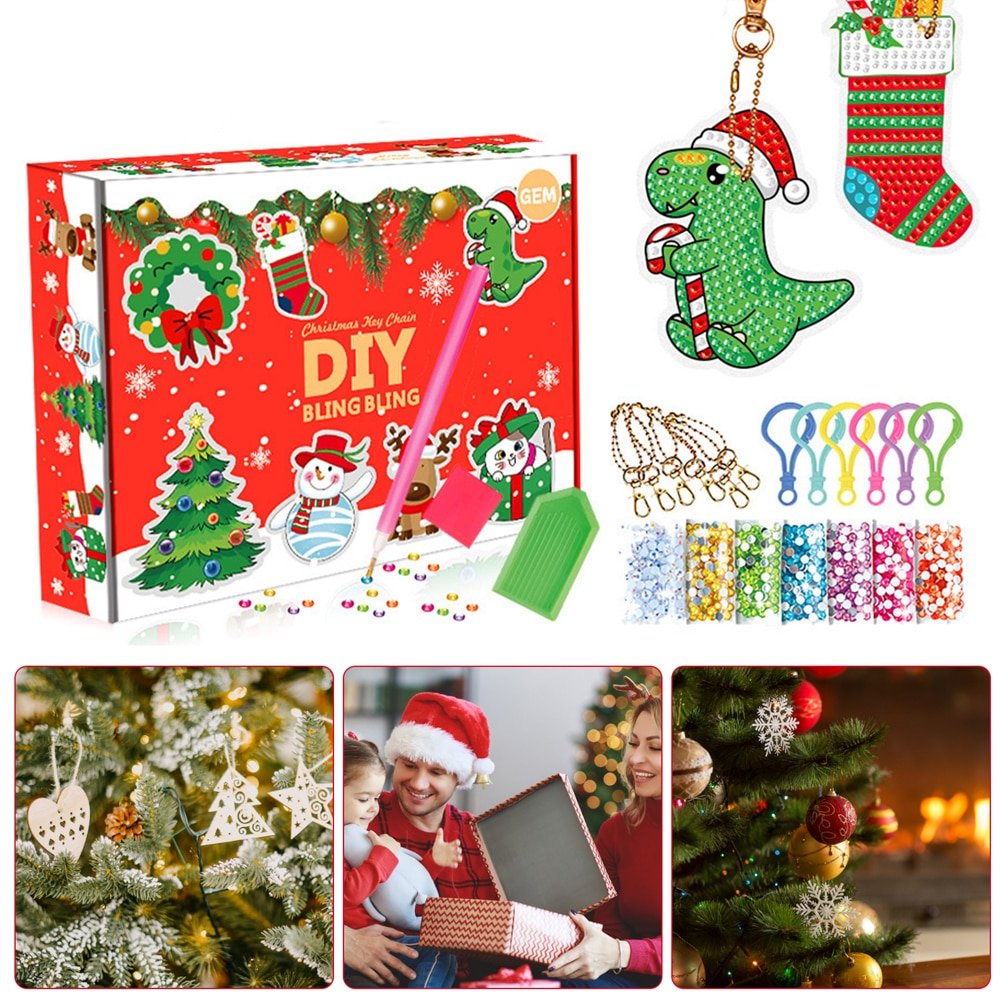 Norvo | 5D Jul DIY Diamantmalingssett