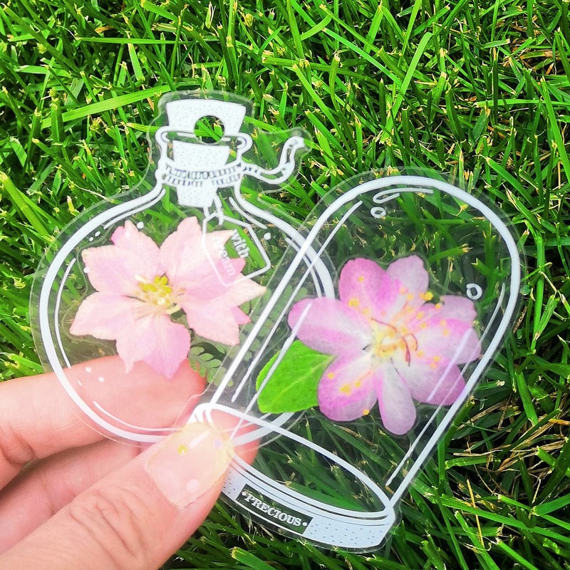 Norvo | Tørkede Blomster Bokmerker Sett
