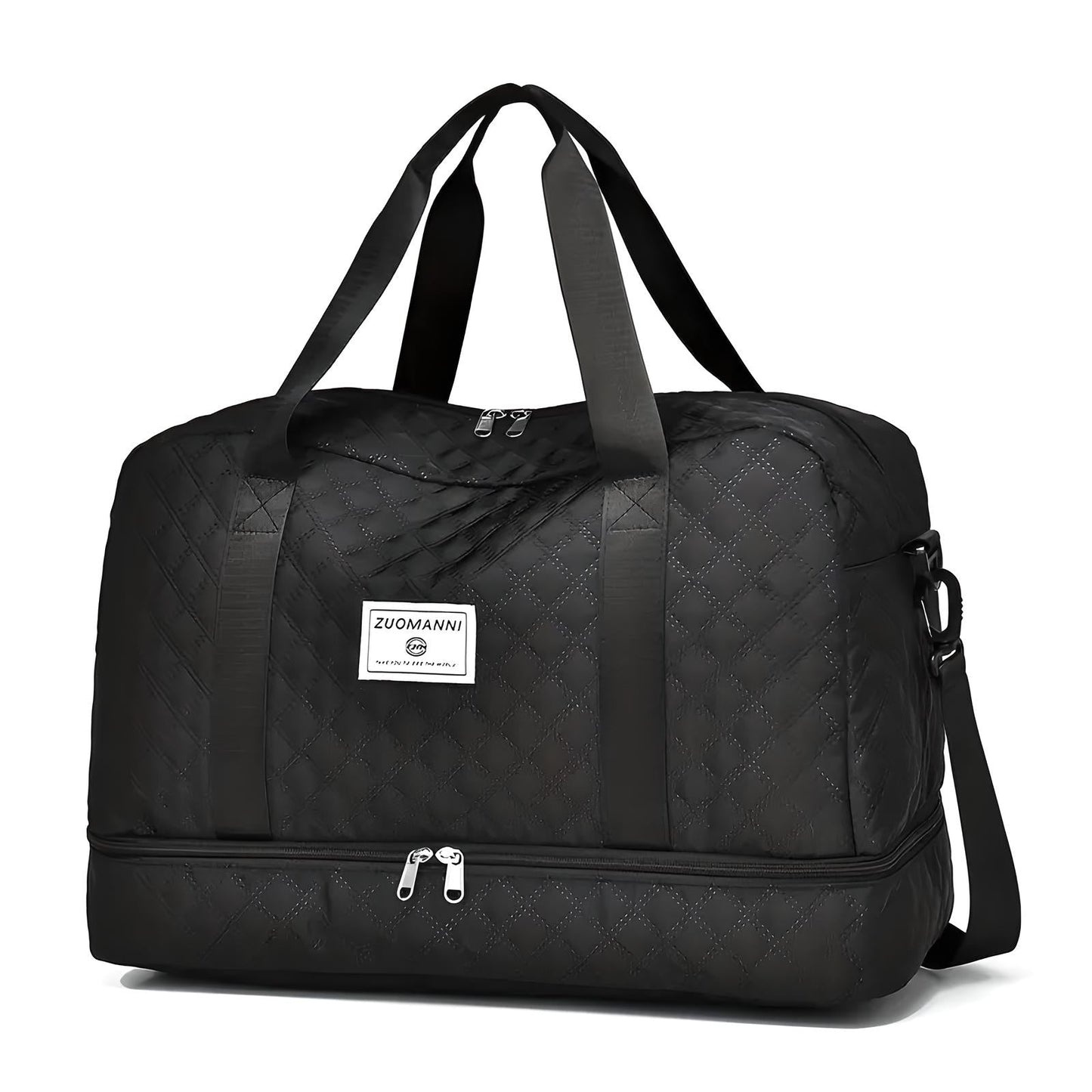 Norvo | Romslig Weekend Duffel Bag | Vanntett, Multikompartments & Ideal for Korte Turer og Treningsøkter