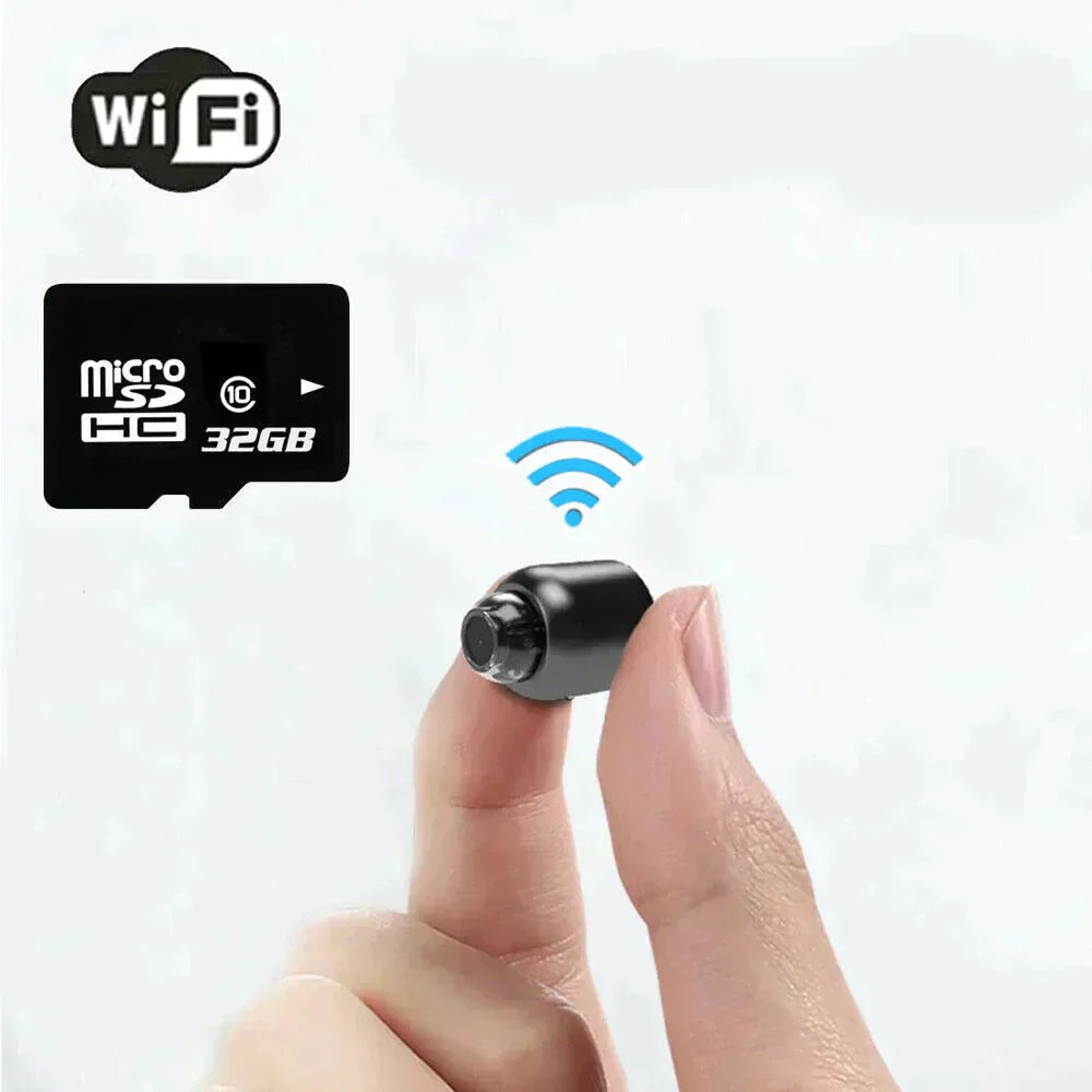 Norvo | Ultrakompakt WiFi Overvåkningskamera IP Overvåkningskamera med Nattmodus