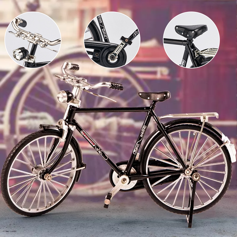 Norvo | Retro sykkelmodell ornament for barn