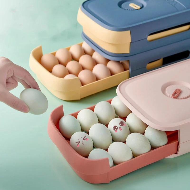 Norvo | FridgeNest Egg Drawer – Organisering & Friskhet for 20 Egg