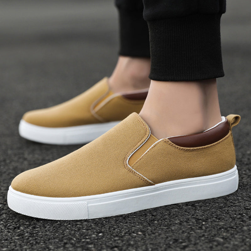 Norvo | Slip-On Sko laget av lerret for menn