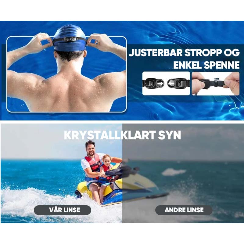 Norvo | View Anti Fog Svømmebriller
