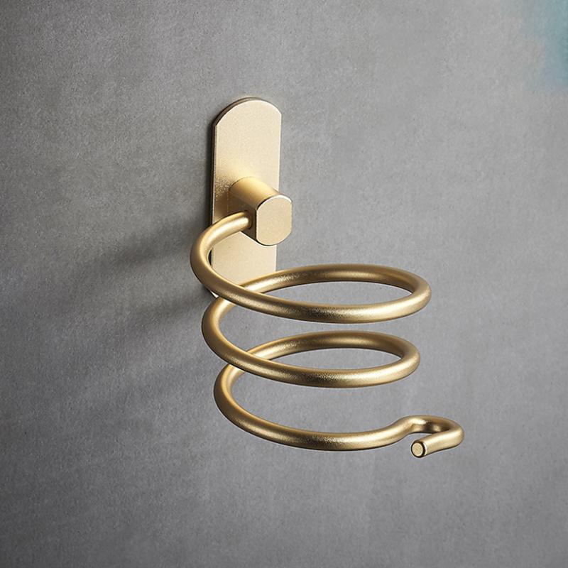 Norvo | Bad Aluminium multifunksjonell hårføner holder
