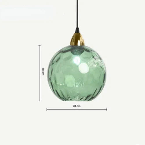 Norvo | Spherical Glass Pendant Light